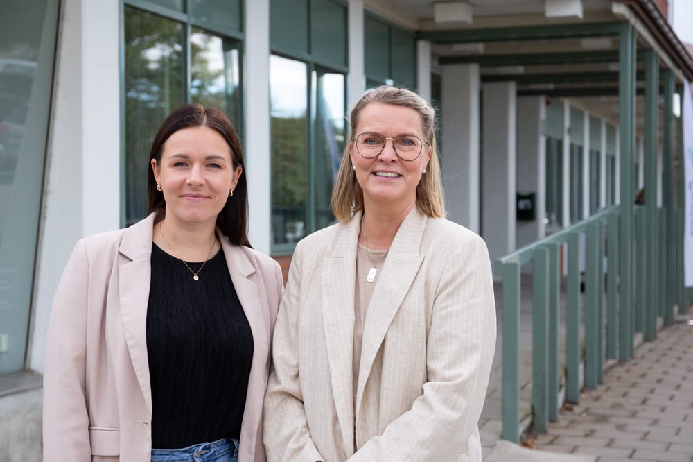 Malin Rosén och Mimmi Ekström.