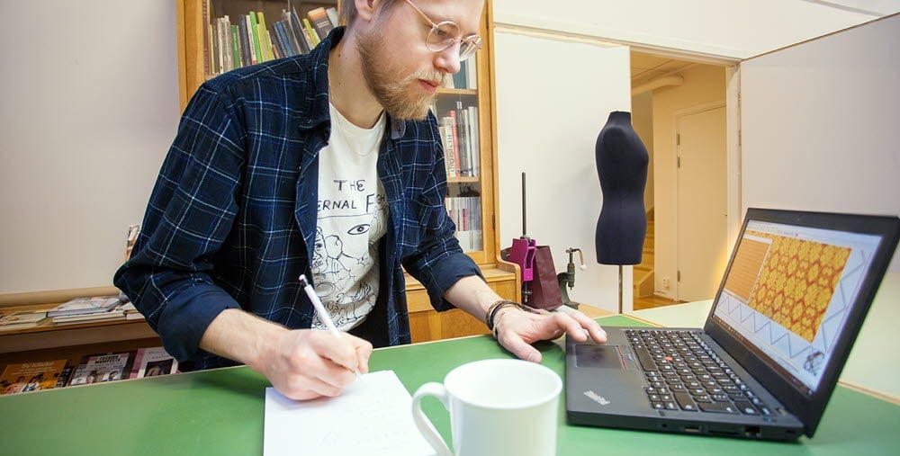 Vävning Forsa folkhögskola