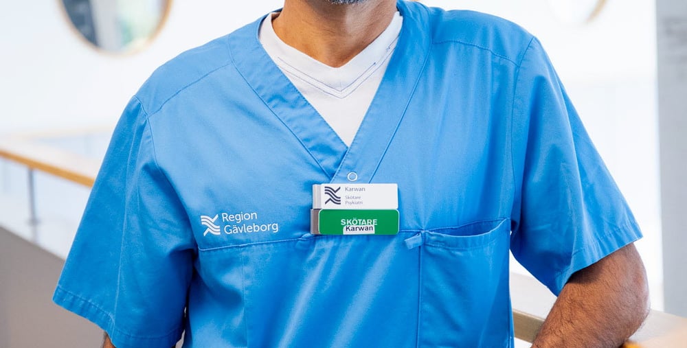 Karwan Hamad Hasan, skötare psykiatrin Gävle, ambassadör Gävleborgskraften