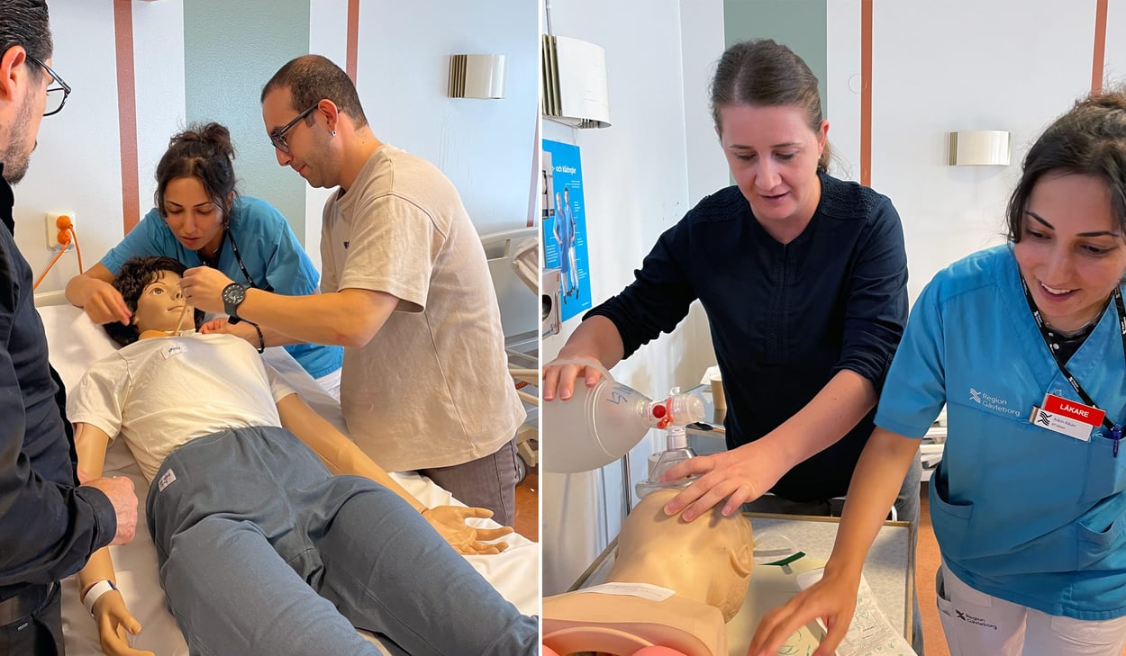 Kollage Lediana Nuhaj och Askin Alkan, KTC