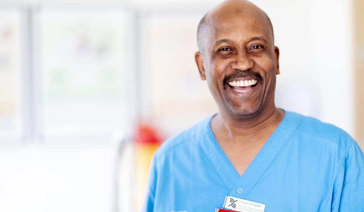 Mohamed Elghali, läkare  och ambassadör Gävleborgskraften