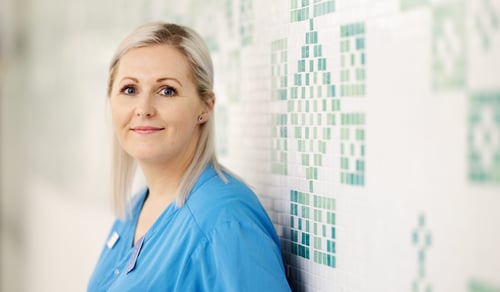 Linnea Mangseth, vårdenhetschef hjärtavdelning Hudiksvall, ambassadör Gävleborgskraften